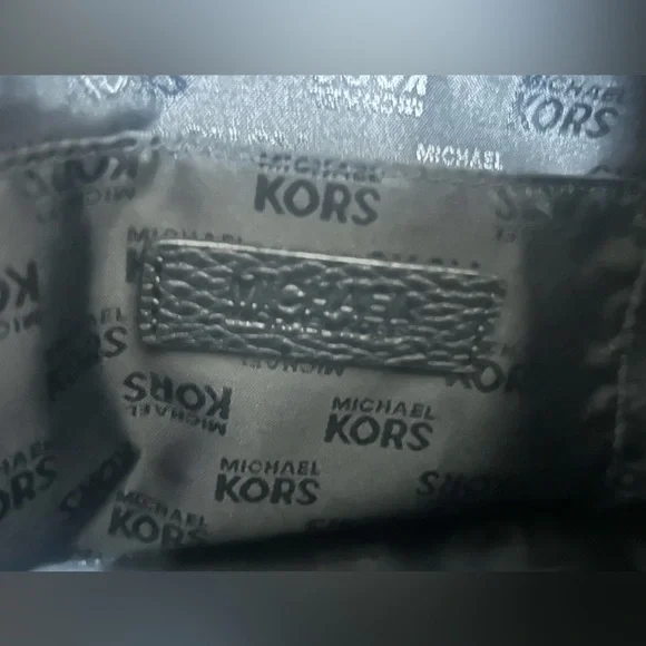 Michael Kors Black Satchel with Gold Details - Picture 7 of 10